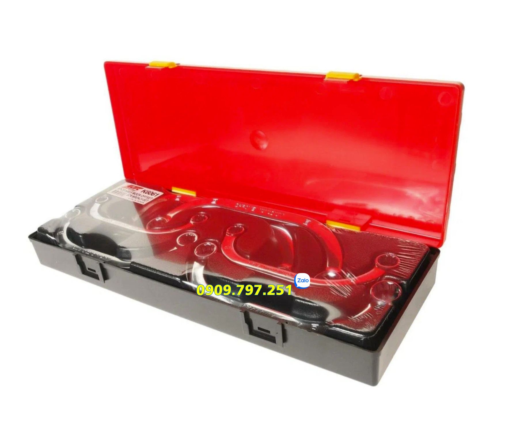 Bộ cờ lê lệch tâm hình bán nguyệt 10-19mm JTC K6061