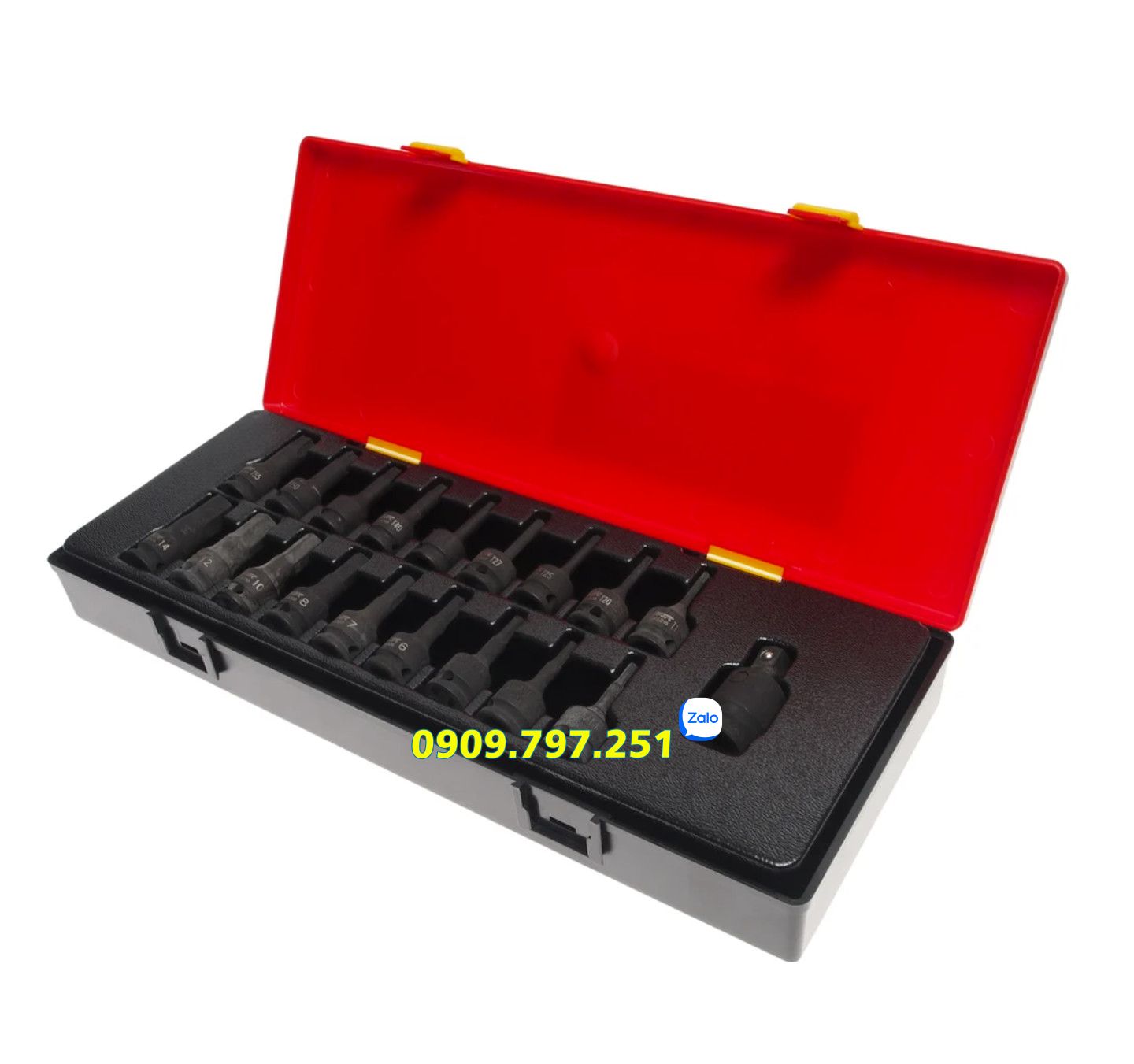 Bộ tuýp đầu lục giác và lục giác sao 19 chi tiết JTC K3191