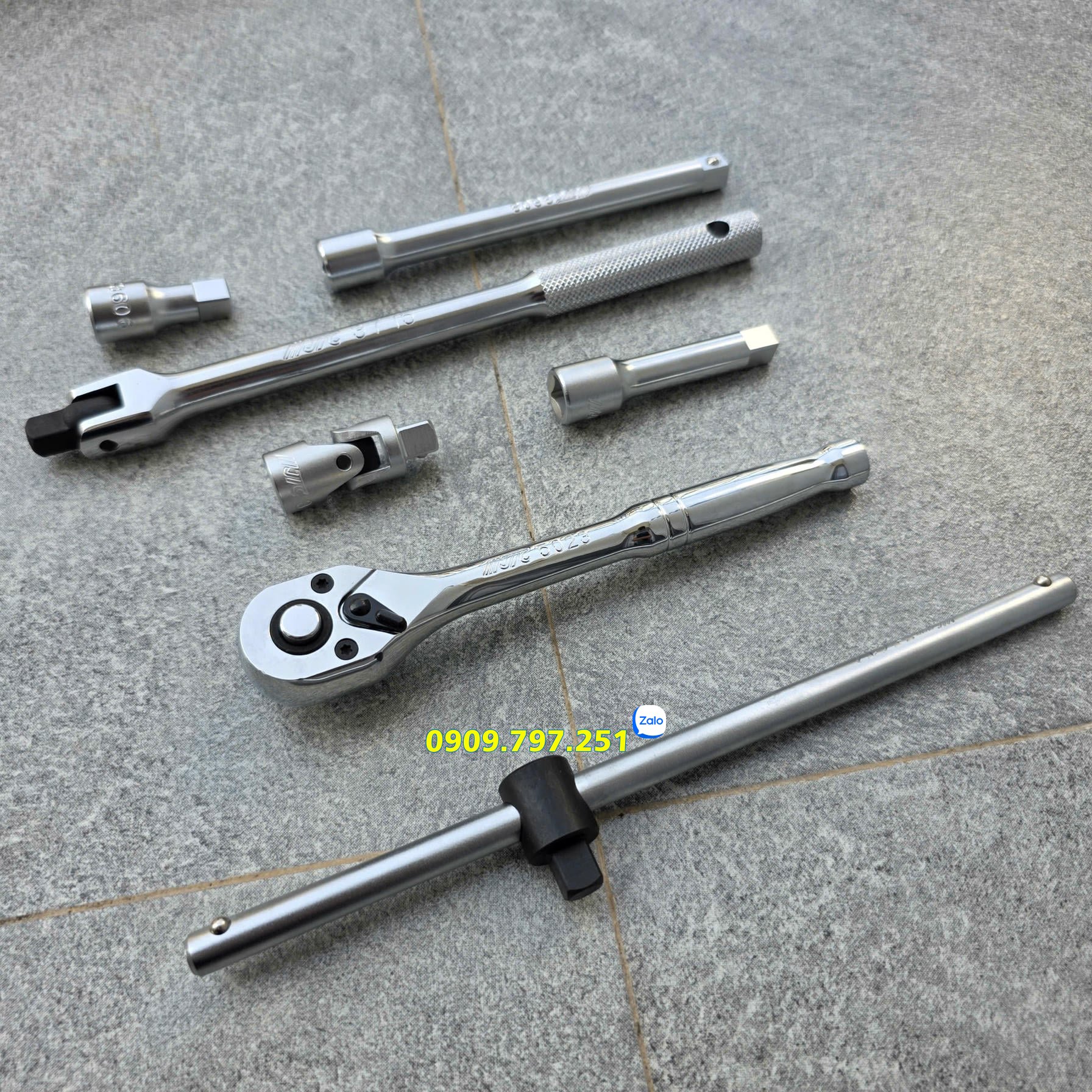 Bo dau tuyp ngan 3-8 inch 6 canh 6-22mm JTC K3231 Dai Loan (5)