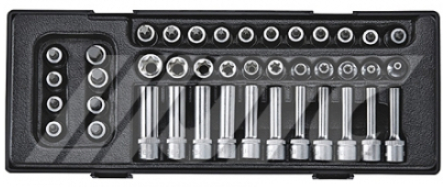 Bộ đầu tuýp sao 3/8 inch JTC K3411