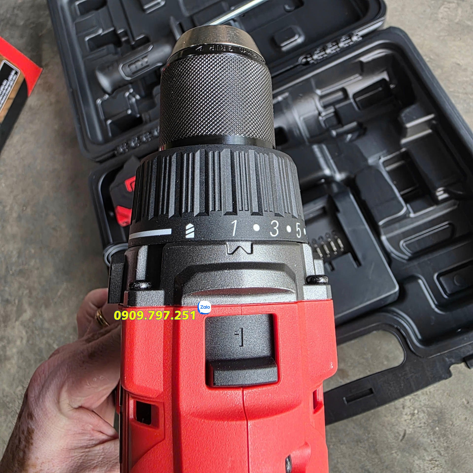 Bộ máy khoan pin 18V Model DD-101V hãng M7 Đài Loan Bộ máy khoan pin 18V Model DD-101V hãng M7 Đài Loan
