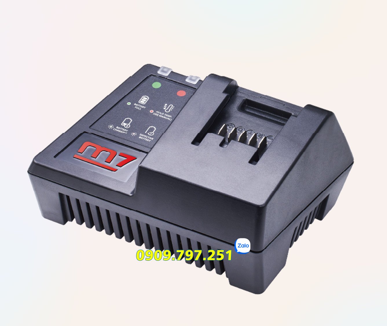 Bộ sạc 18V 6A Model DC-101 hãng M7 Đài Loan