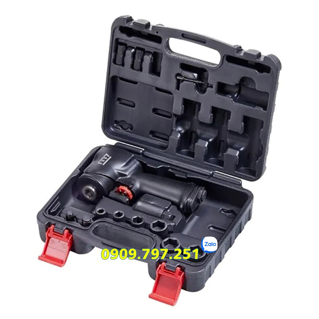Bộ súng vặn ốc khí nén 1/2" và 3/8" 14 chi tiết Model NC-4600-14KIT hãng M7 Đài Loan