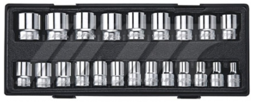 Bộ tuýp ngắn 1/2 inch 12 cạnh 08-32 mm JTC K4222