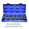 Bộ tuýp đầu lục giác H5 H6 H7 H8 H10 H12 H14 H16 H17 H19