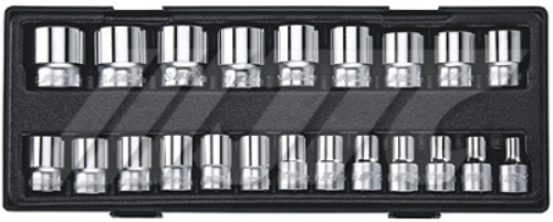 Bộ tuýp ngắn 6 cạnh 1/2 inch JTC K4221