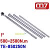 Cần siết cân lực 1" 500-2500Nm Model TE-850250N hãng M7 Đài Loan