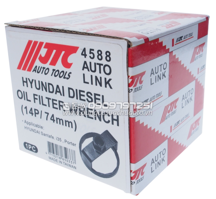 Cảo lọc dầu 14 cạnh 74mm Hyundai Kia JTC 4588