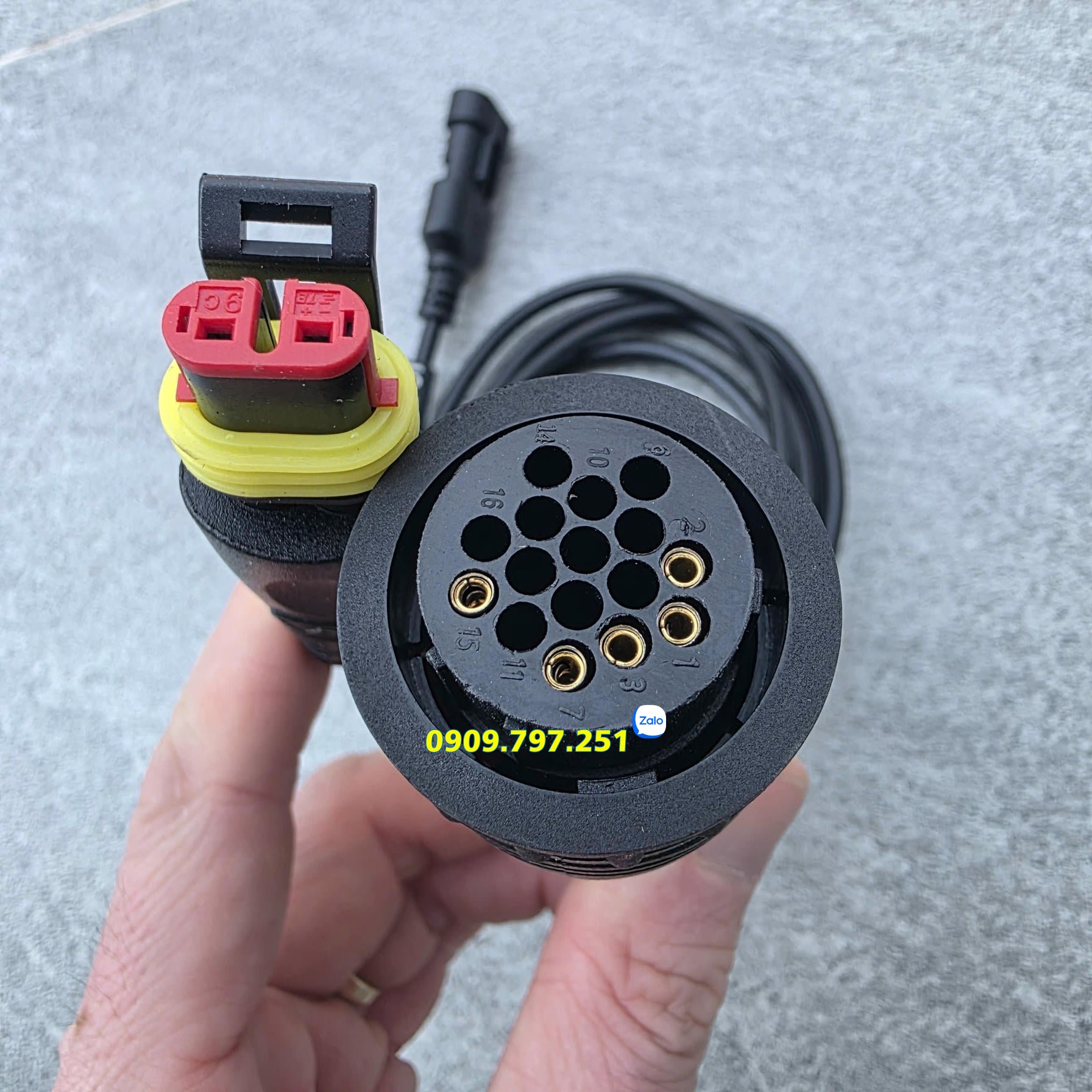 Cáp kết nối chính cho máy đọc lỗi xe phân khối lớn Texa 3151-AP01