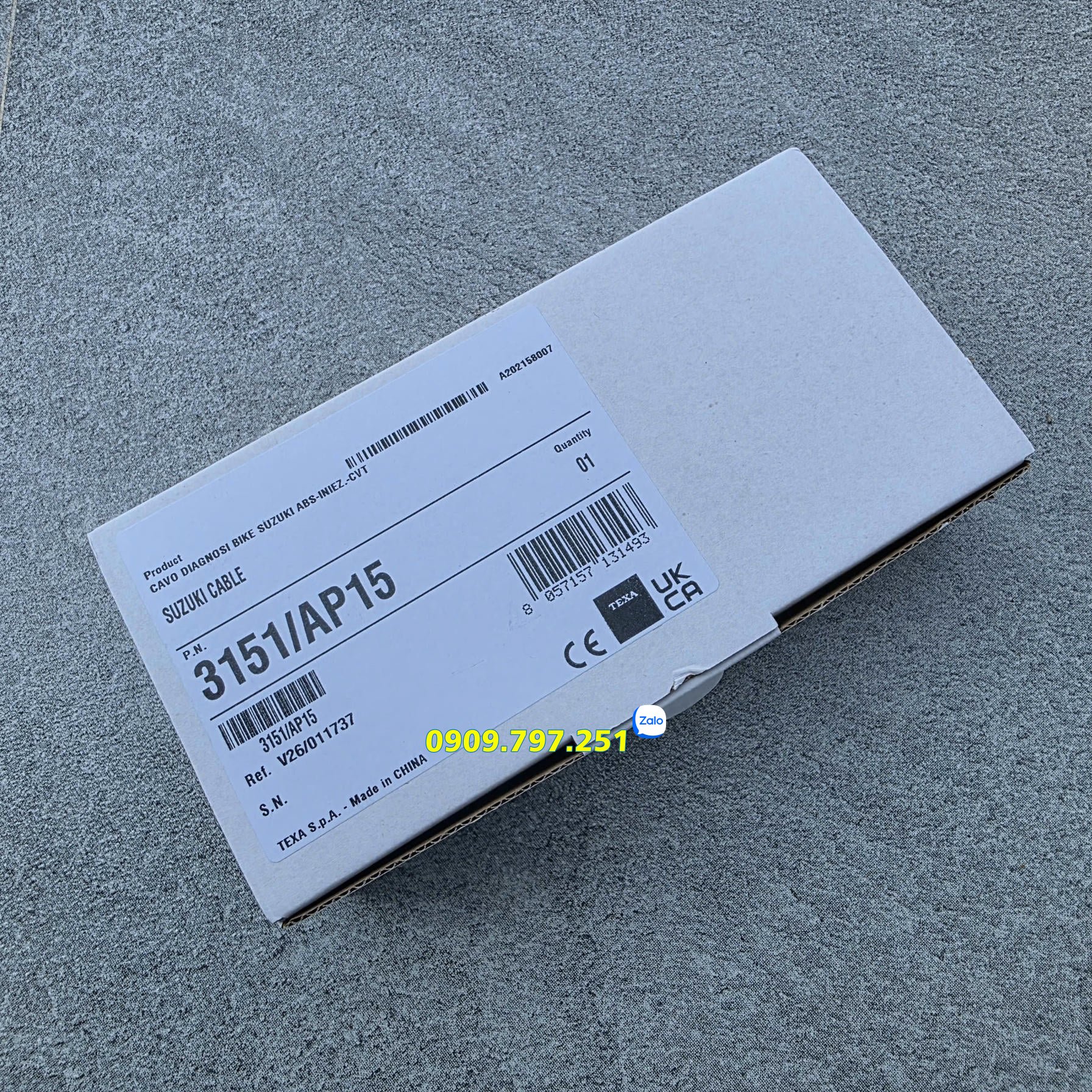 Cáp chẩn đoán lỗi cho dòng xe Suzuki Texa 3151-AP15