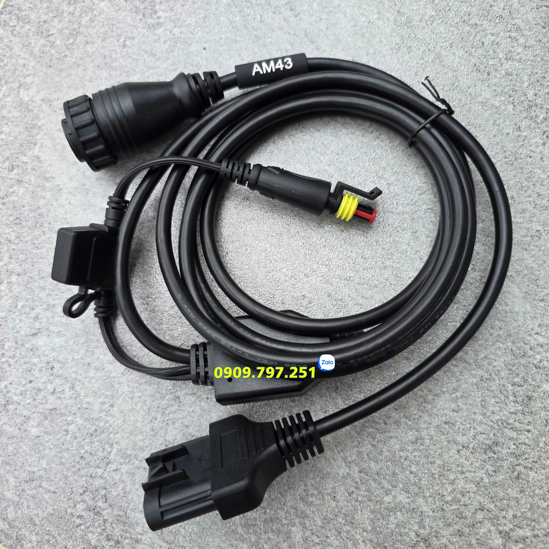 Cáp đọc lỗi tàu thuỷ OBD-M MerCruiser Volvo Texa AM43