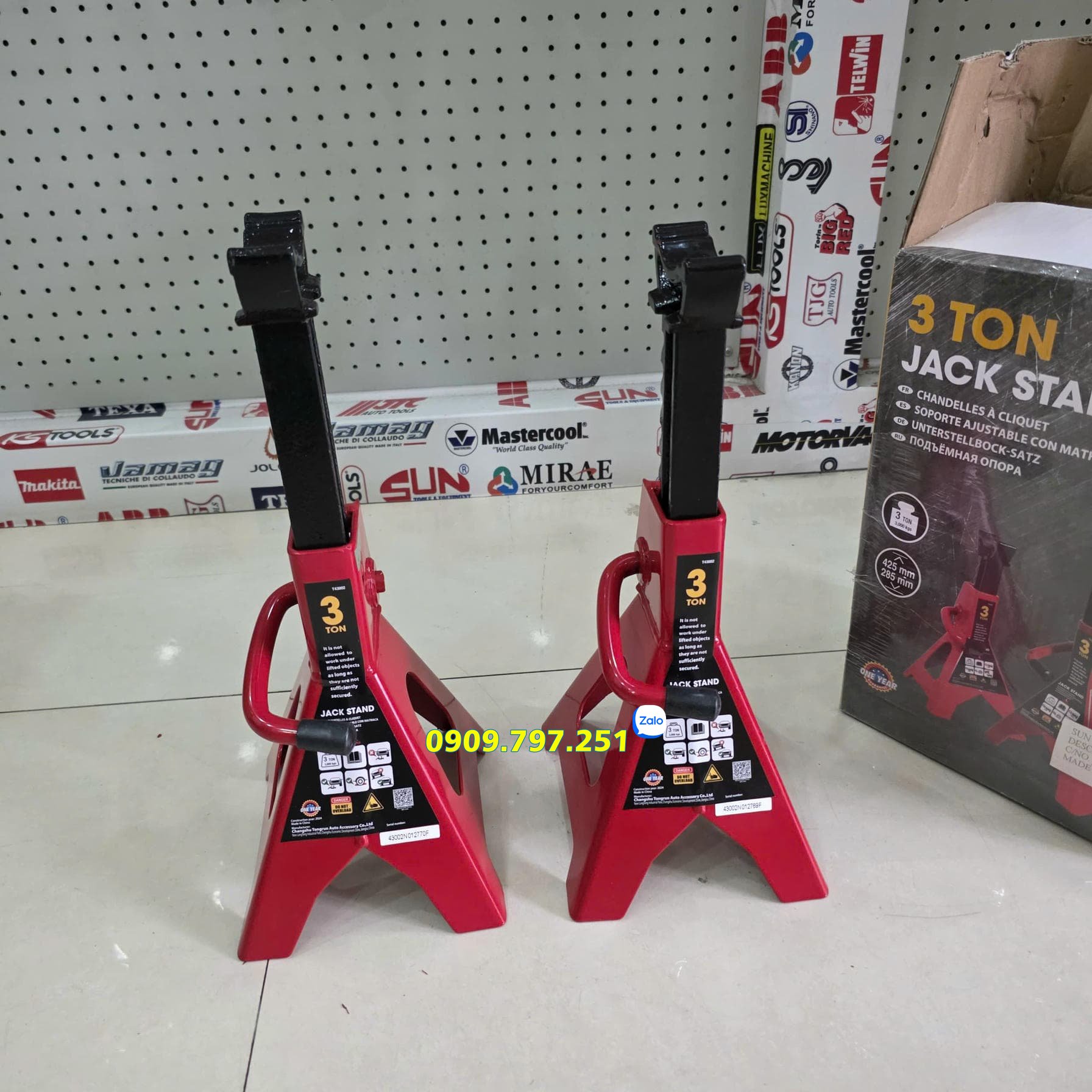 Chân kê xe ô tô 3 tấn model T43002 hãng Torin Trung Quốc