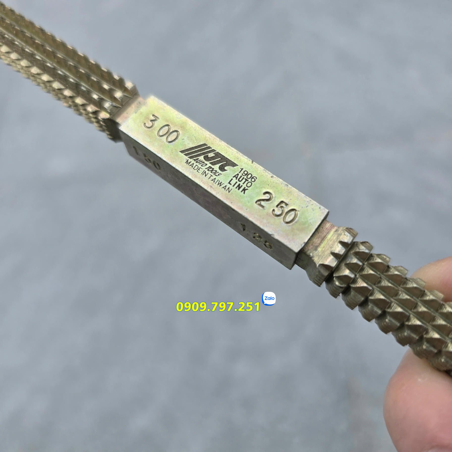 JTC 1906 - Dũa sửa ren hệ mét 0.8-3mm Đài Loan