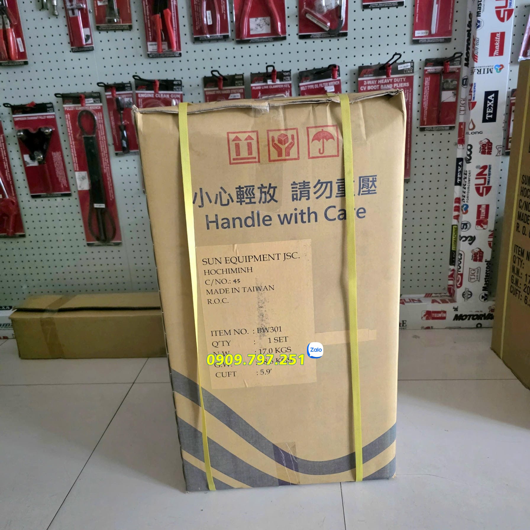 Máy bơm mỡ khí nén Jolong BW301