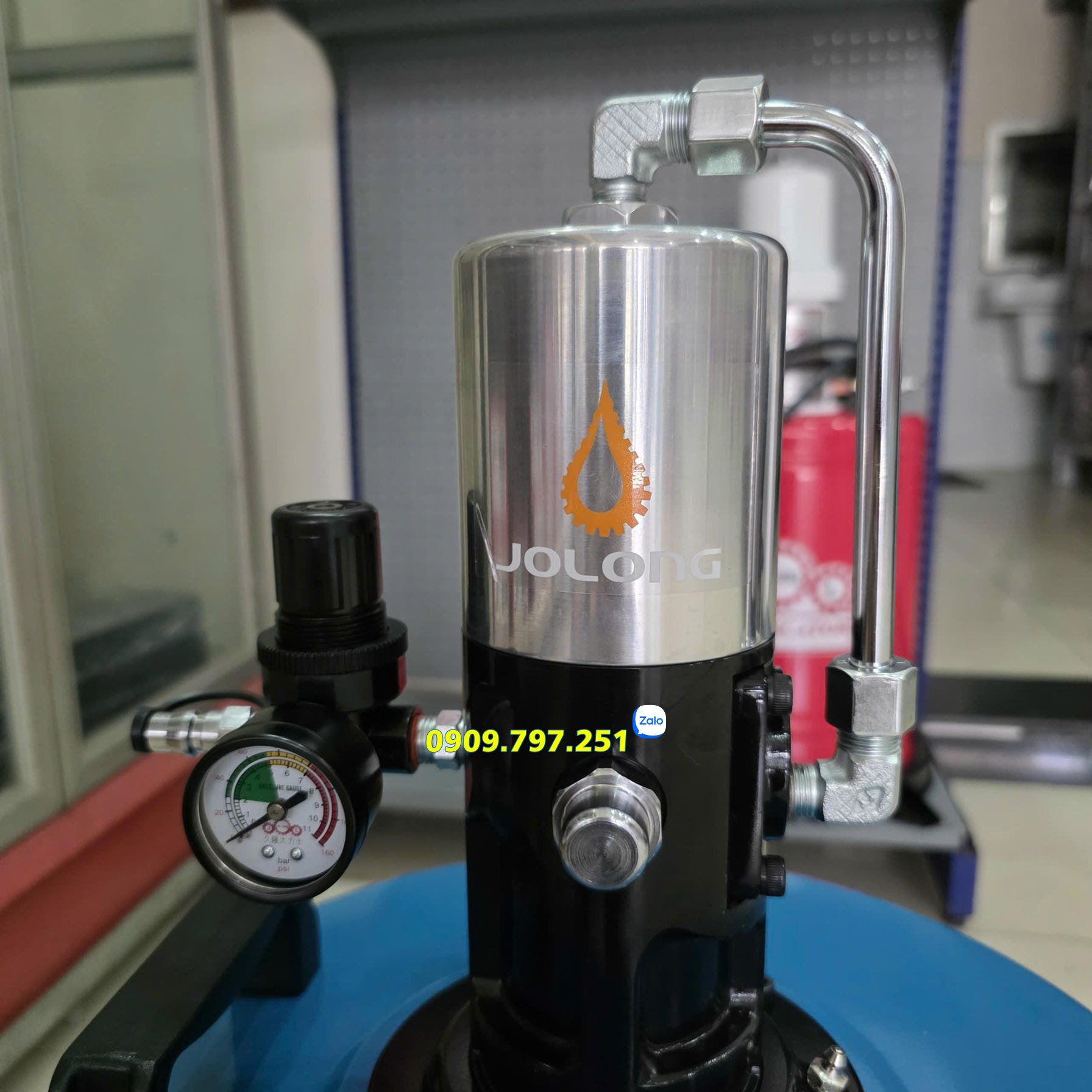 Máy bơm mỡ khí nén Jolong BW301