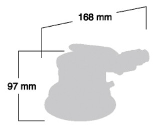 Máy chà nhám tròn 5 inch Shinano SI-3113A