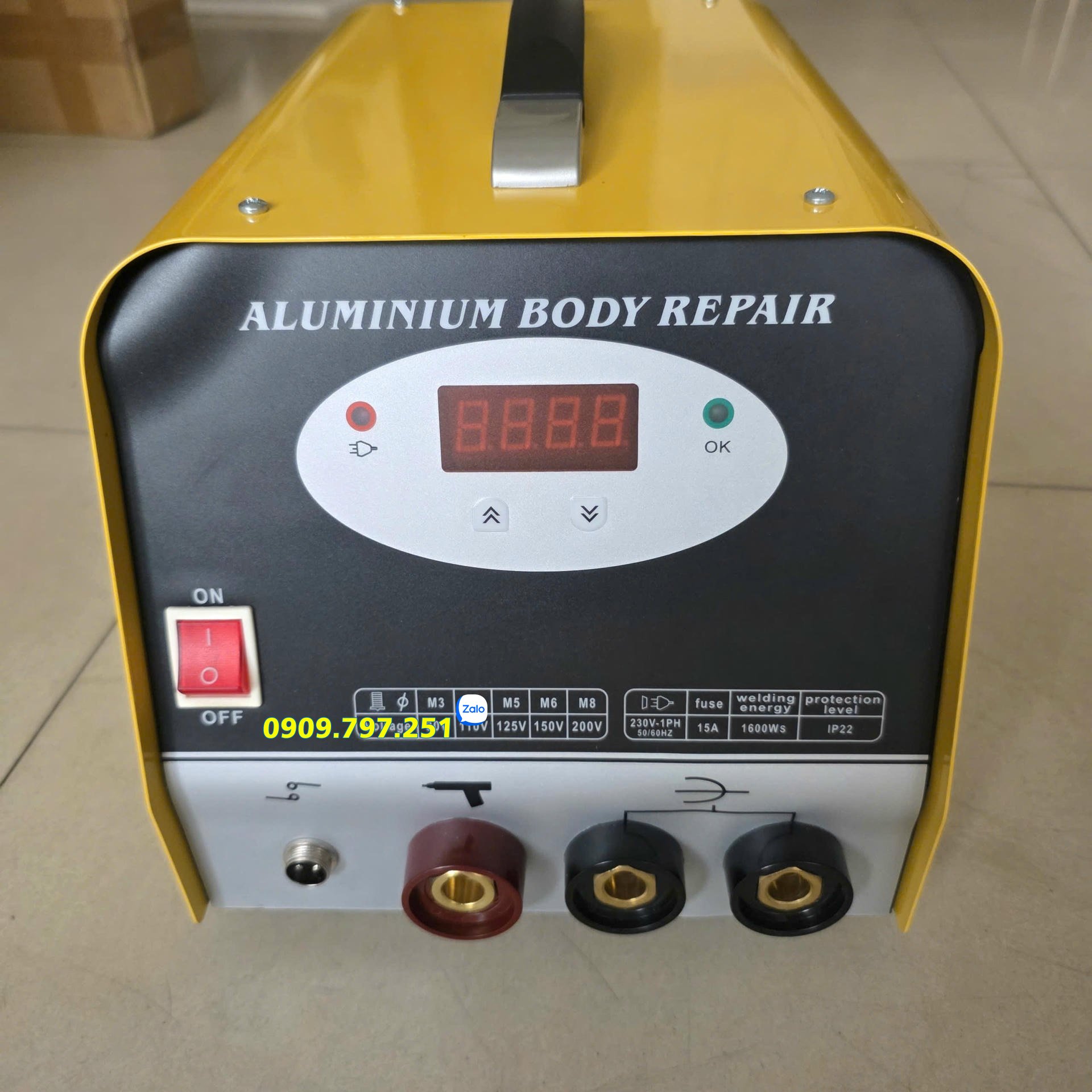 Máy hàn rút sửa chữa thân vỏ nhôm xe ô tô Solary AL7E Máy hàn rút sửa chữa thân vỏ nhôm xe ô tô Solary AL7E