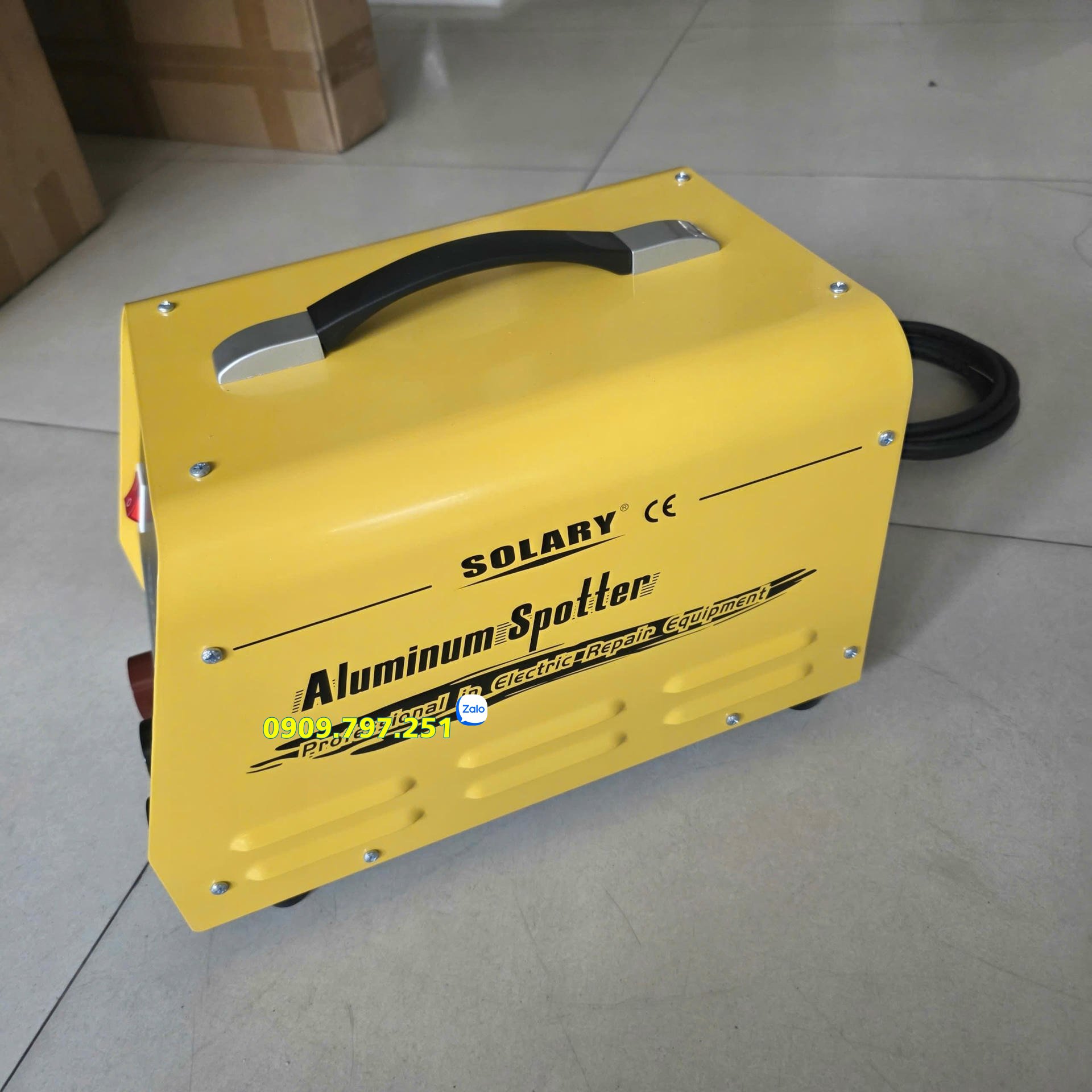 Máy hàn rút sửa chữa thân vỏ nhôm xe ô tô Solary AL7E Máy hàn rút sửa chữa thân vỏ nhôm xe ô tô Solary AL7E
