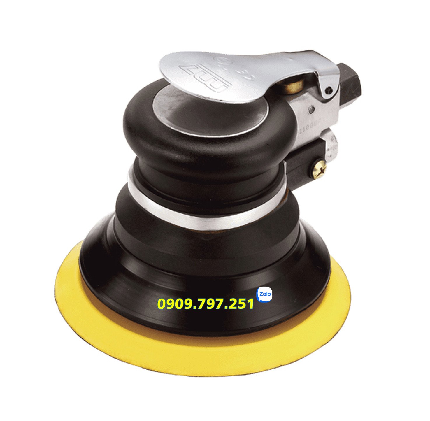 Máy chà nhám tròn 5 inch (125mm) dùng khí nén Model QB-52502 hãng M7 Đài Loan