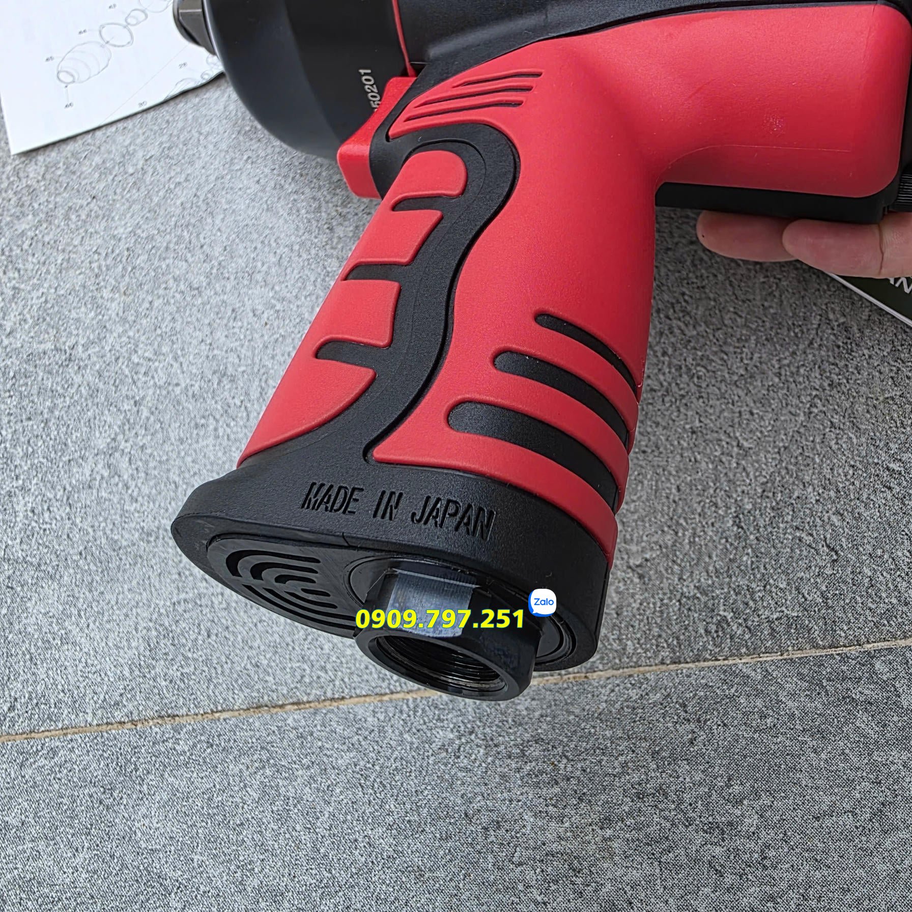 Súng bắn ốc khí nén 3/4 inch Nhật Bản Shinano SI-1550SR