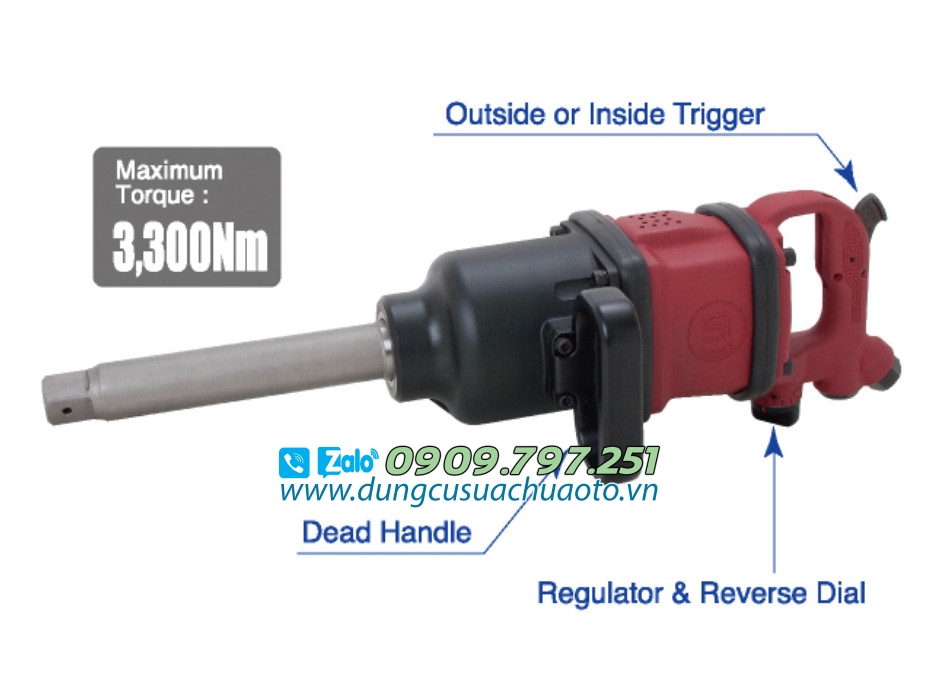 Súng vặn ốc 1" Nhật Bản Shinano SI-1888