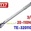Cần siết cân lực 3/8" 20-110Nm Model TE-320110N hãng M7 Đài Loan