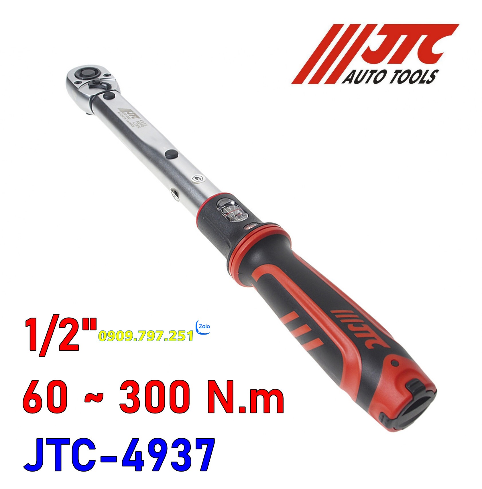 Cần siết cân lực 2 chiều 300Nm JTC 4937